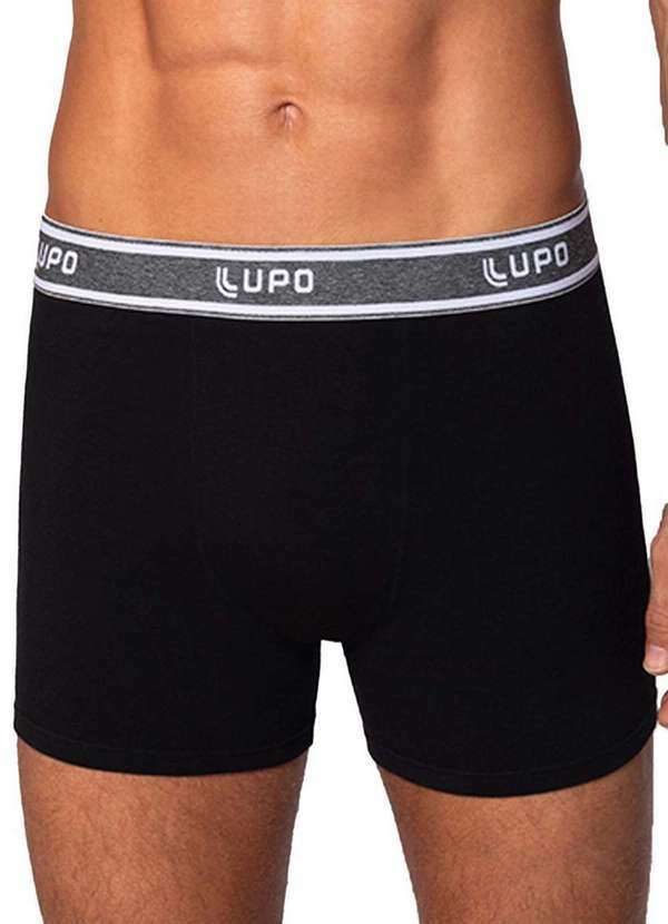 Cueca Boxer Lupo Preto