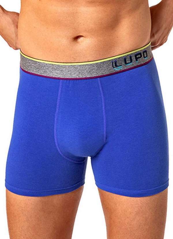 Cueca Boxer Lupo 784-061 2781-Royal