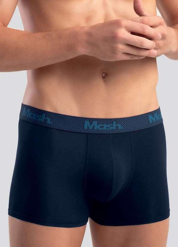Vista 2 Cueca Boxer Mash 170.105 Az08-Marinho MASH