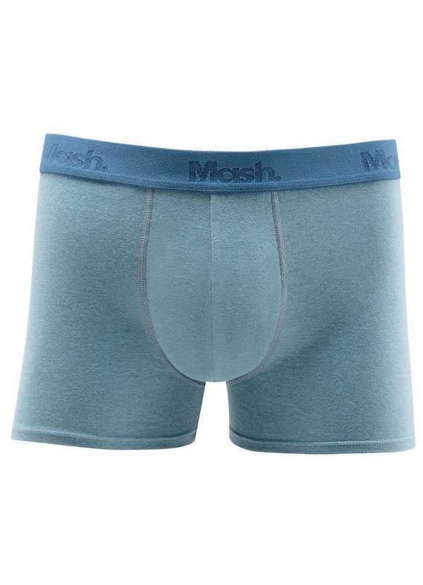 Vista 2 Cueca Boxer Mash 170.117 Az02-Azul-Mescla MASH
