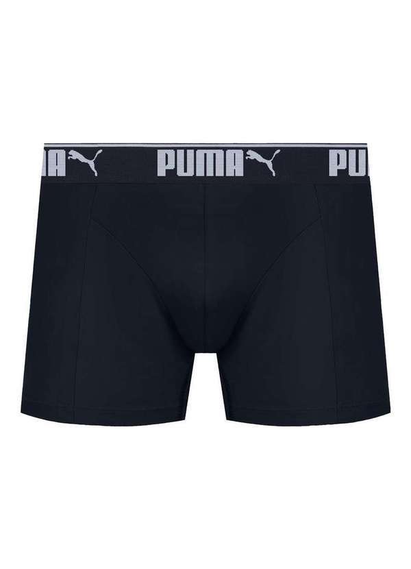 Cueca Boxer Puma 14095-001 550-Preto
