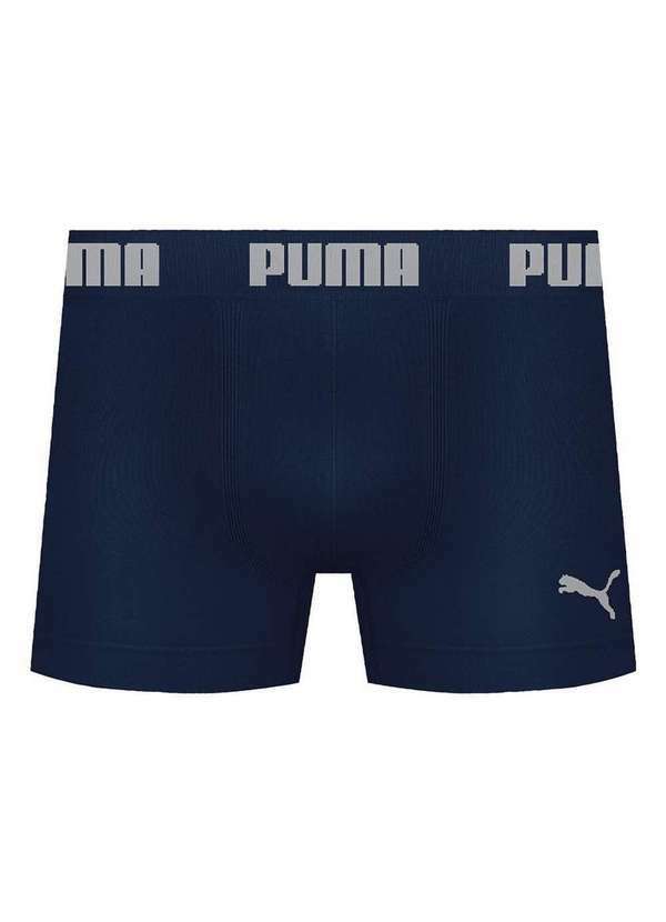 Vista 2 Cueca Boxer Puma 14100-001 605-Marinho Puma