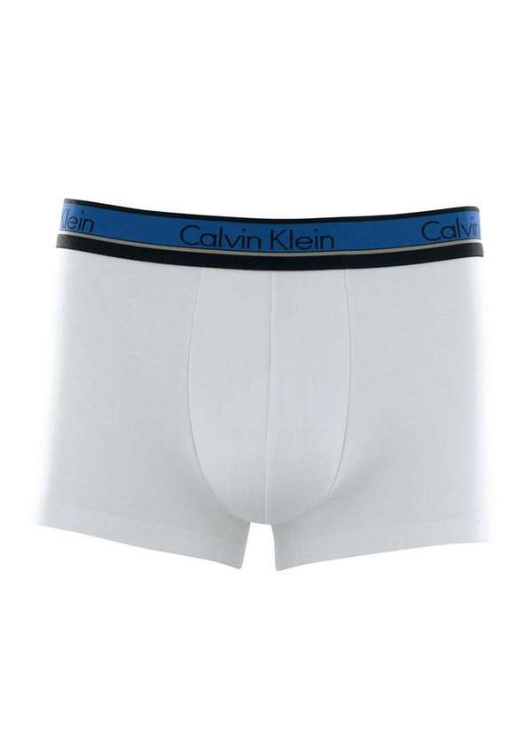 Cueca Calvin Klein Trunk Cotton C10.09 Br00-Branco