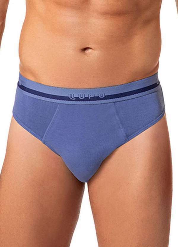 Cueca Slip Lupo Azul