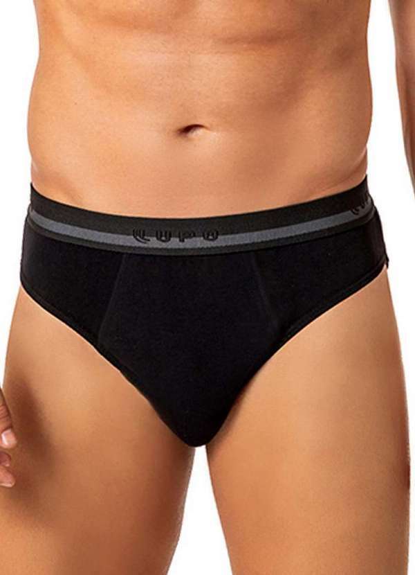 Cueca Slip Lupo Preto