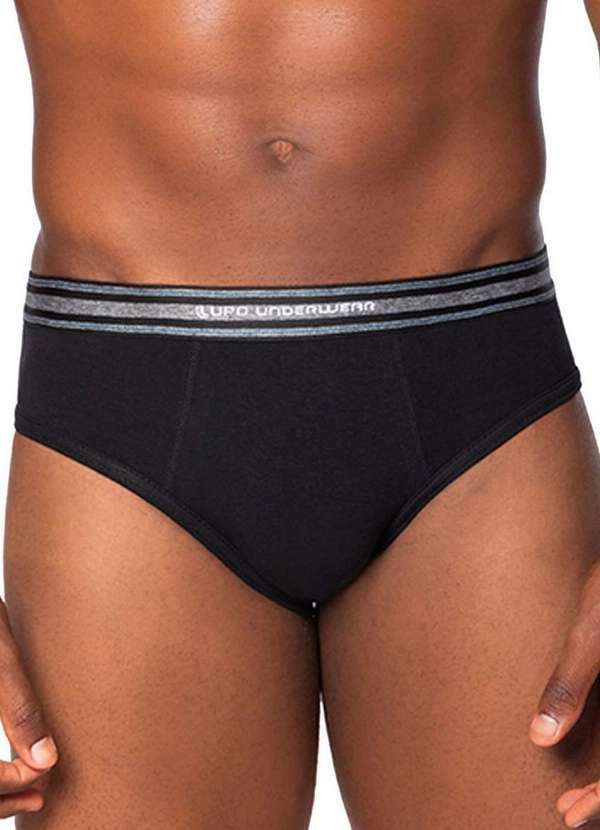 Cueca Slip Lupo Preto