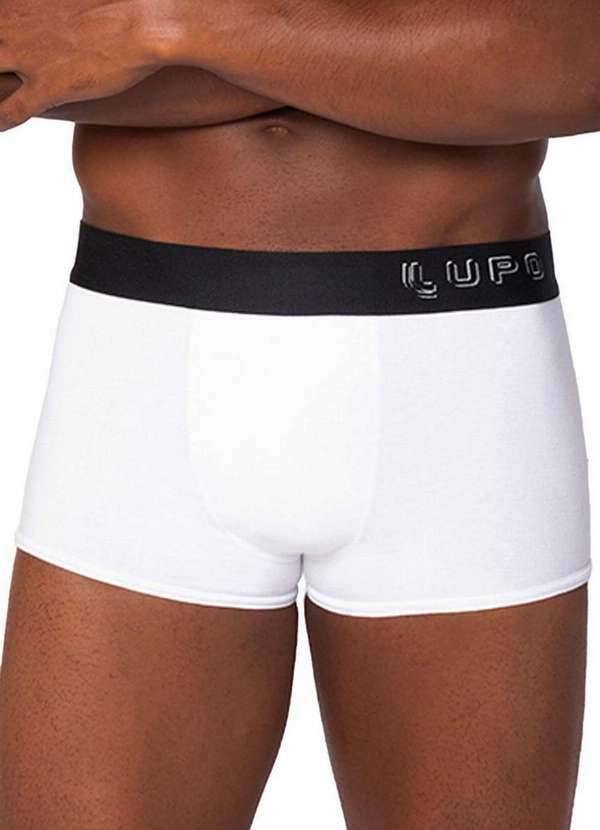 Vista 2 Cueca Sunga Lupo 427-005 1110-Branco Lupo