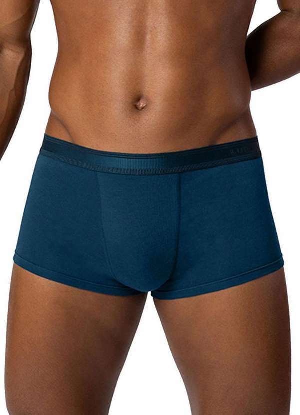 Vista 2 Cueca Sunga Lupo 480-003 2800-Marinho Lupo