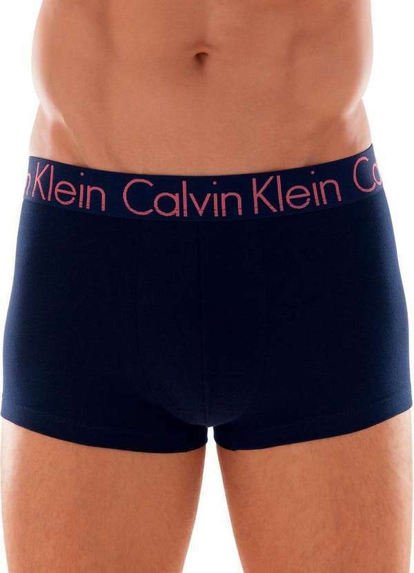 Kit 2 Cuecas Calvin Klein C11.04 Az09-Azul-Escuro