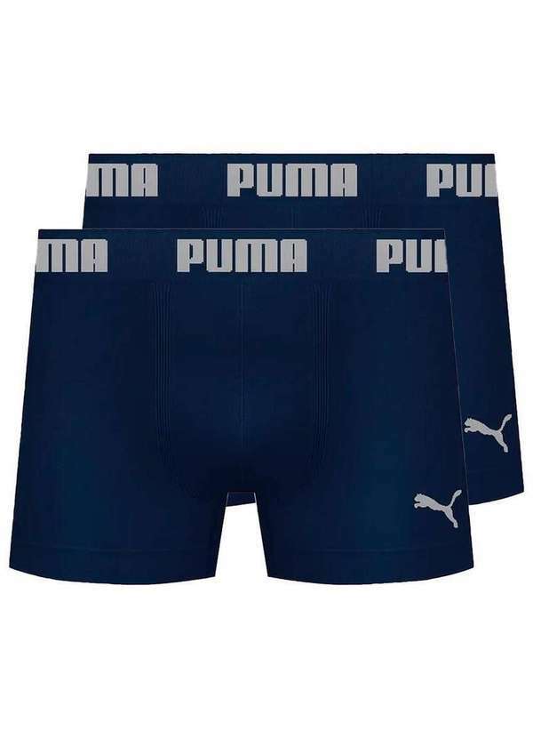 Kit com 2 Cuecas Boxer Puma 14100-001 Marinho