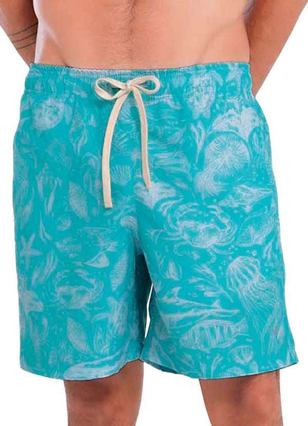 Shorts Masculino Praia Mash Verde