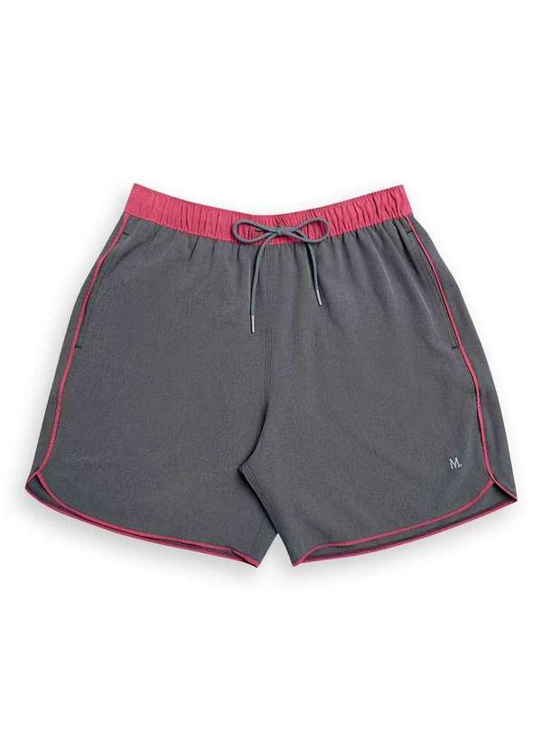Shorts Masculino Praia Cinza