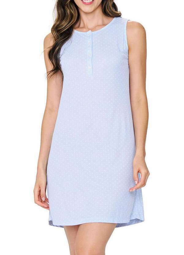 Camisola Feminina Curta com Abertura Podiun 256020