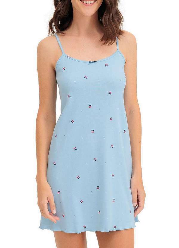 Camisola Feminina Curta Espaço Pijama 4010419