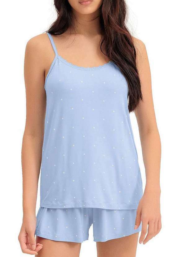 Pijama Feminino Curto Espaço Pijama 4010381