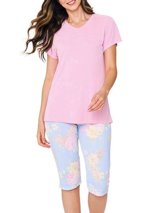 Pijama Feminino Curto Podiun 255018