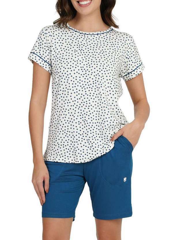 Pijama Feminino Curto Podiun 255119