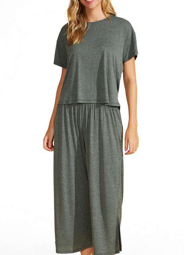 Pijama Feminino Longo Recco 17951