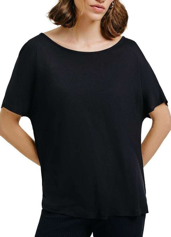 Blusa Feminina Hering Preto