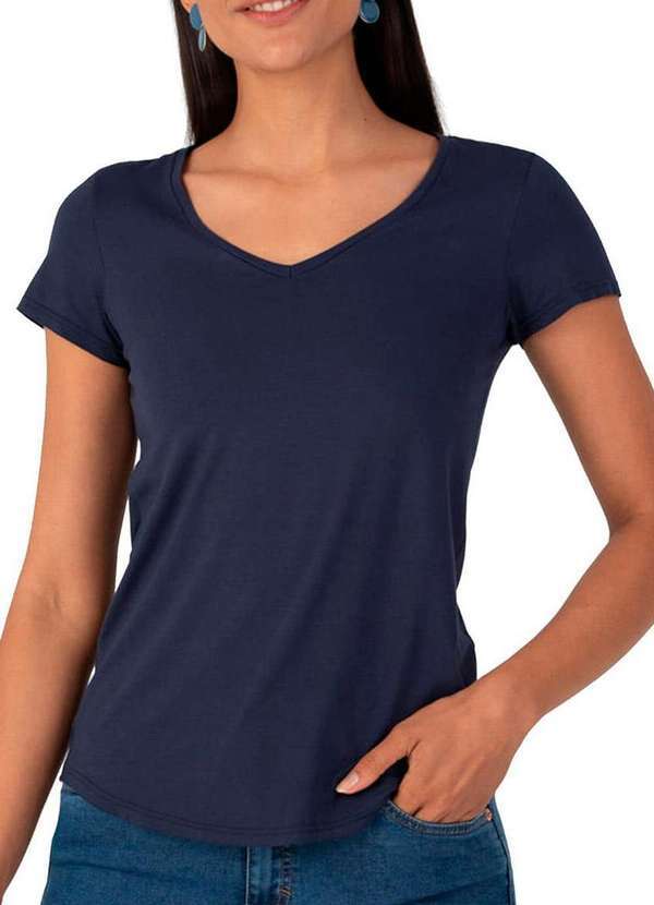 Blusa Feminina Malwee Azul
