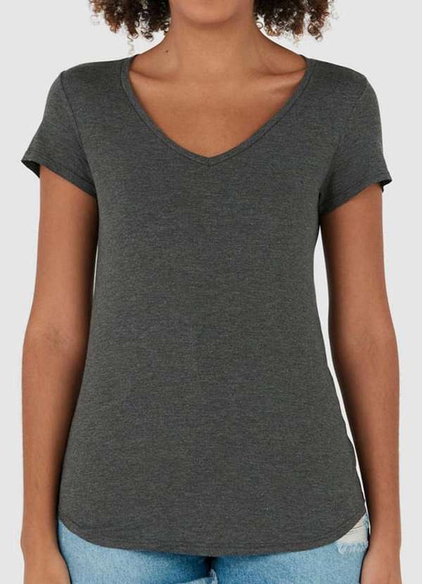 Blusa Feminina Malwee Cinza