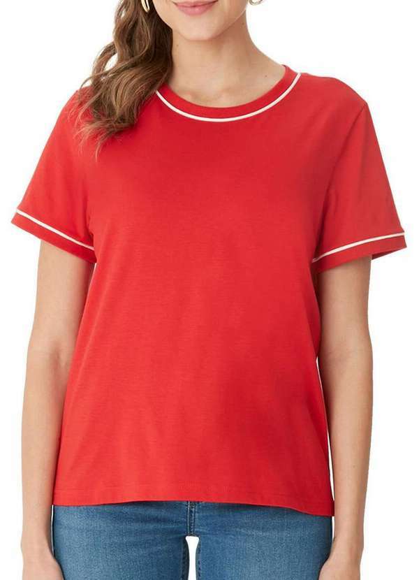 Blusa Feminina Vermelho Malwee 1000132867