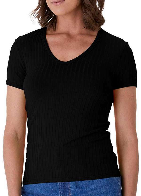 Blusa Feminina Justa MalweePreto 1000127045