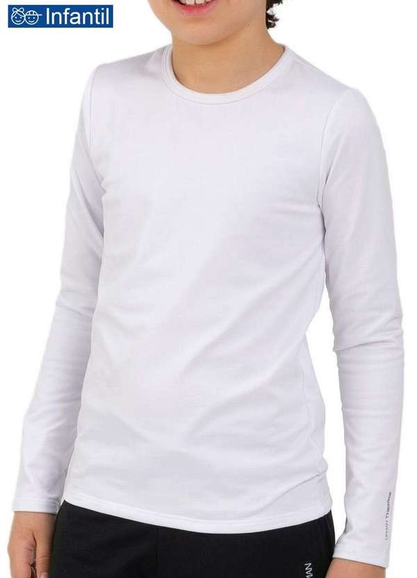 Camiseta Infantil Térmica Upman 545rt 202001-Branc