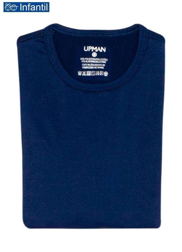 Camiseta Infantil Térmica Upman 545rt 202006-Azul-