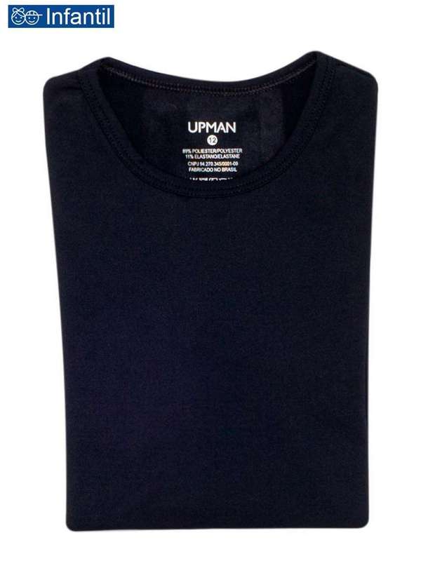 Camiseta Infantil Térmica Upman 545rt 202008-Preto