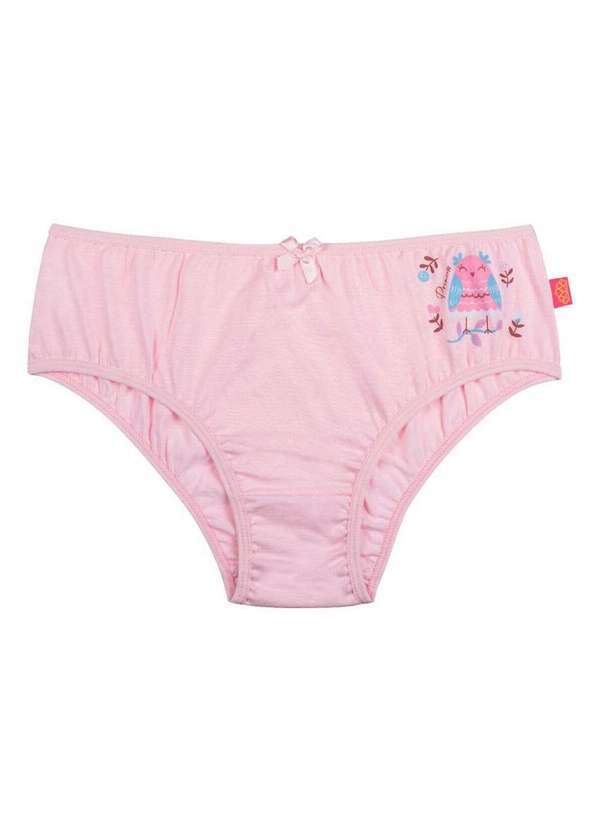 Vista 2 Calcinha Infantil Sanny 213330 2g-Rosa-Bella Sanny