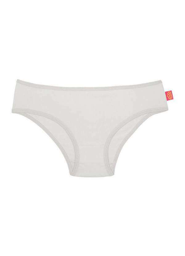 Vista 2 Calcinha Infantil Sanny 238171 1a-Branco Sanny
