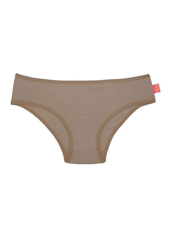 Vista 2 Calcinha Infantil Sanny 238171 4k-Chocolate Sanny