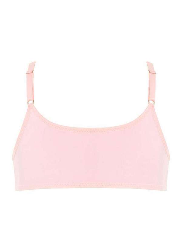 Vista 2 Top sem Aro e sem Bojo Sanny 112763 2w-Rosa-Delicati Sanny
