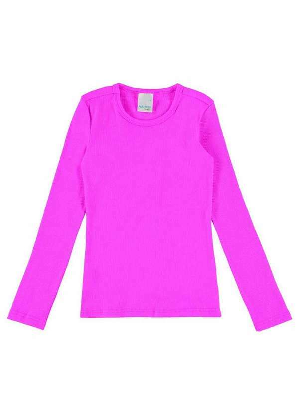 Vista 2 Blusa Infantil Menina Malwee 1000038005 00416-Lilás Malwee