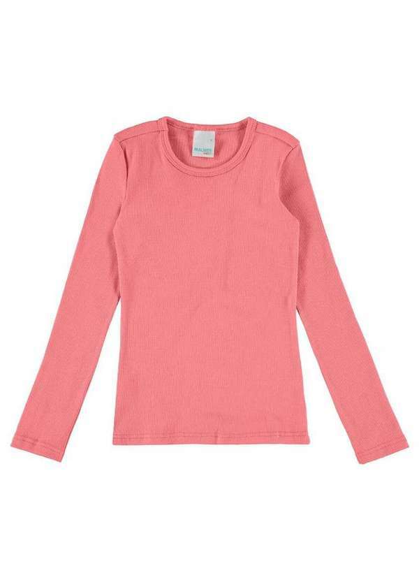 Vista 2 Blusa Infantil Menina Malwee 1000038005 01685-Rosa Malwee