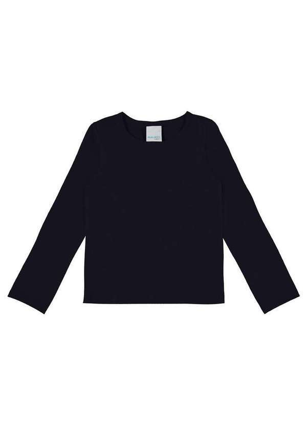 Blusa Infantil Menina MalweePreto 1000086770