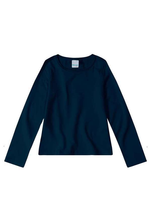 Blusa Infantil Menina MalweeAzul 1000086770