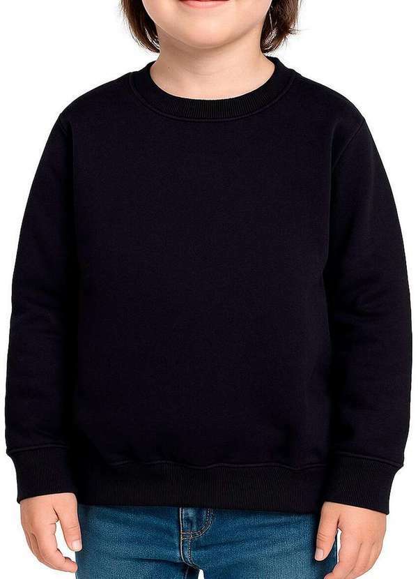 Blusa Infantil Moletom MalweePreto 1000086773