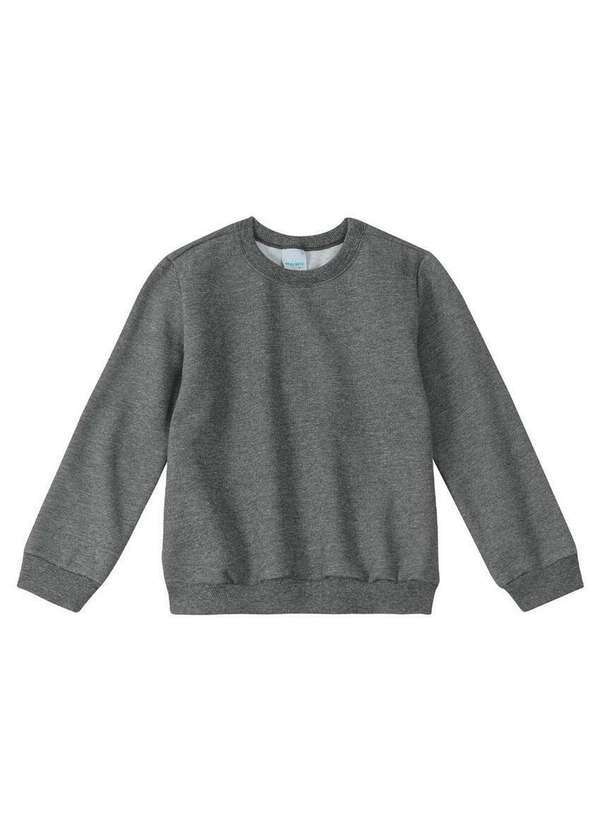 Blusa Infantil Moletom MalweeCinza 1000086773