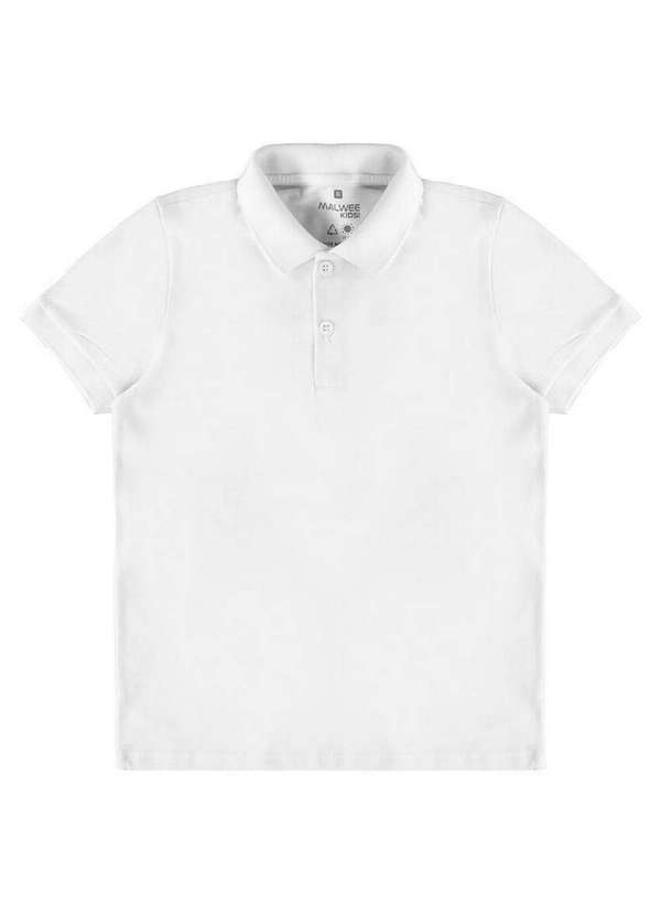Camiseta Polo Infantil Menino MalweeBranco 1000111119