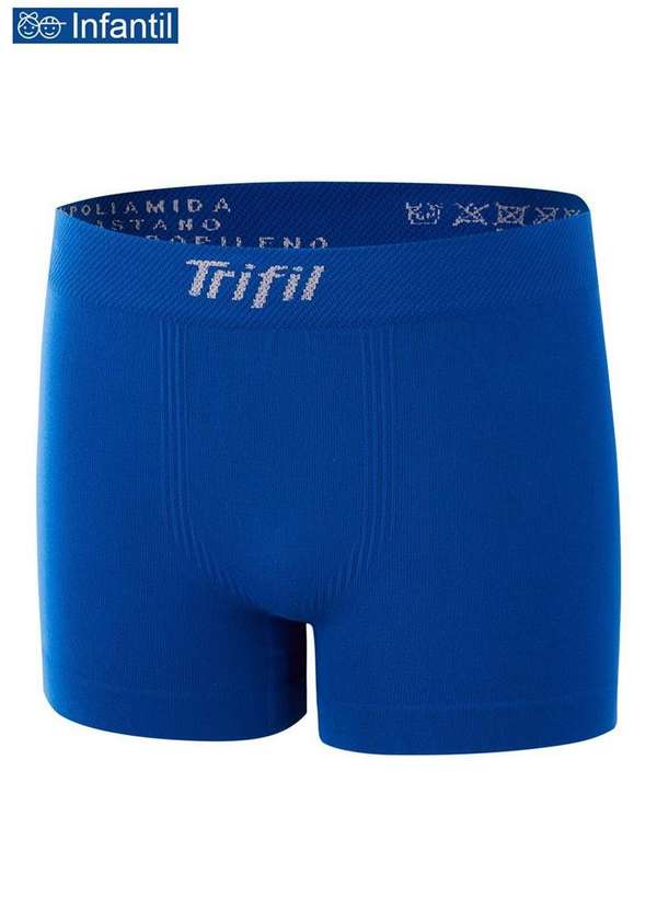 Cueca Infantil Boxer Trifil Ce 0641 05j8-Azul-Klei