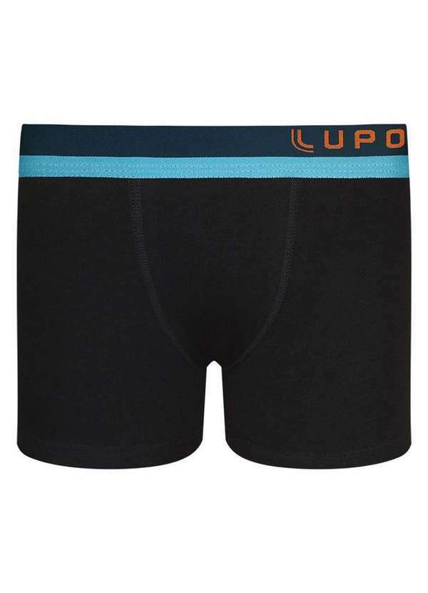 Cueca Infantil Boxer Lupinho 151-012 9990-Preto