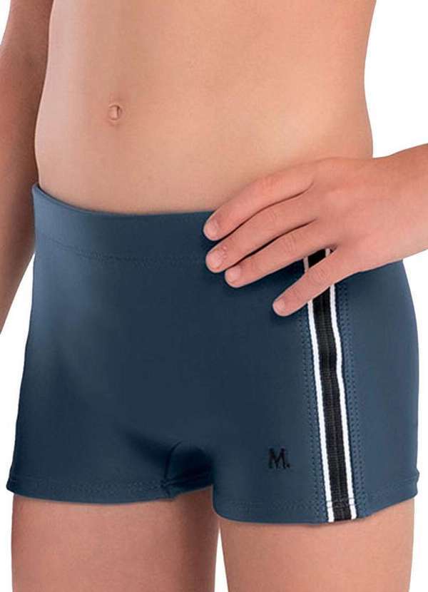 Vista 2 Sunga Praia Infantil Mash 310.75 Cz02-Cinza MASH