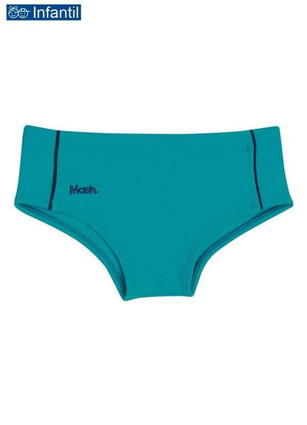 Vista 2 Sunga Praia Infantil Mash 312.09 Az05-Azul MASH