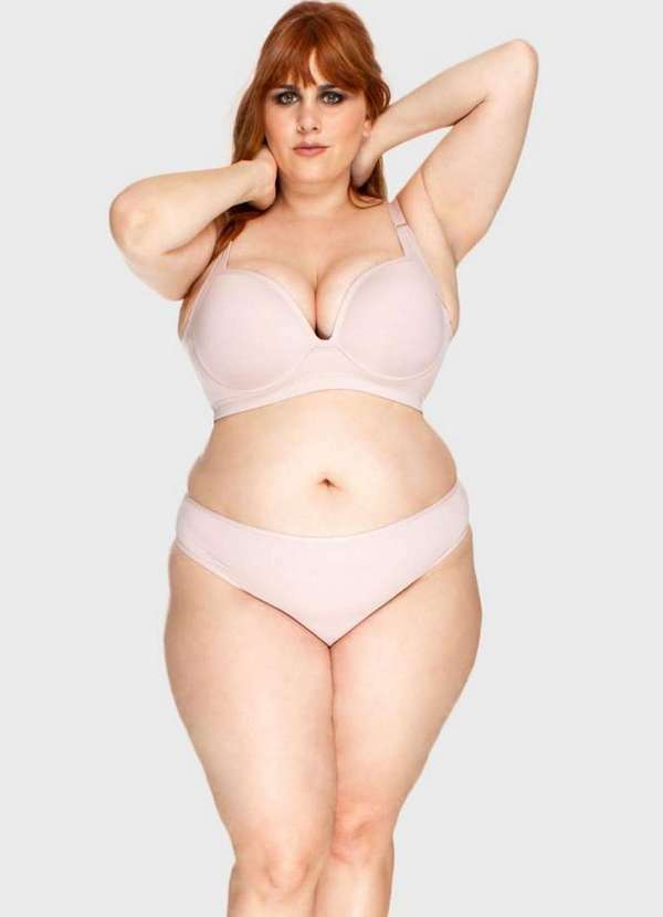 

Calcinha Tanga Plus Size Rosa Rosa