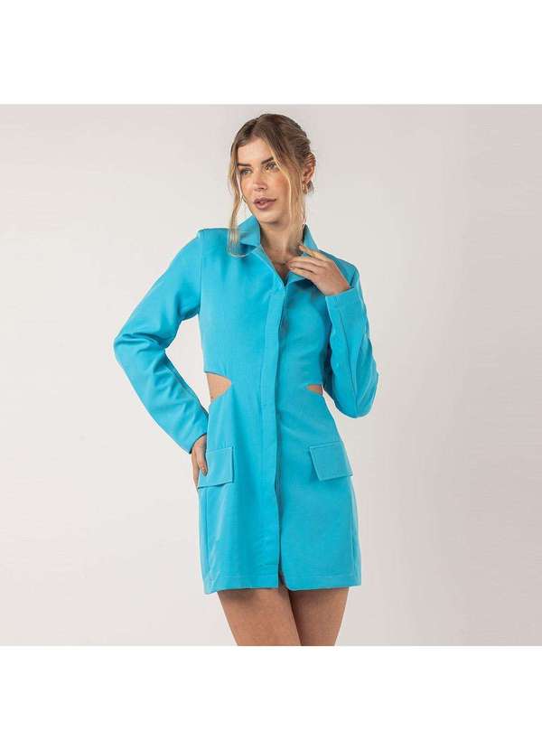 Vestido Elora Blazer Feminino Azul