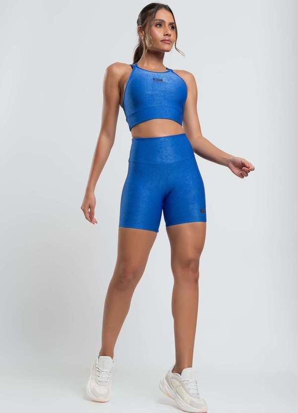 Vista 2 Bermuda Suplex Wonder Gloss Fashion Azul Salvatore Fashion Salvatore Fashion