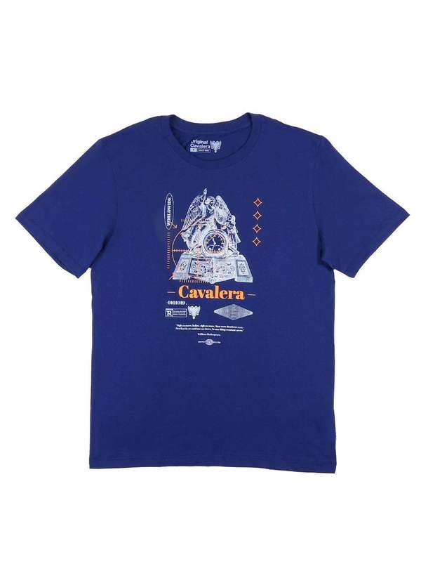 T-Shirt Cavalera Sacra Blue-Night-19-3939