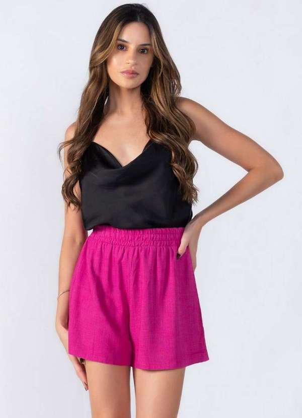 Shorts Curto Dupla Face Pink